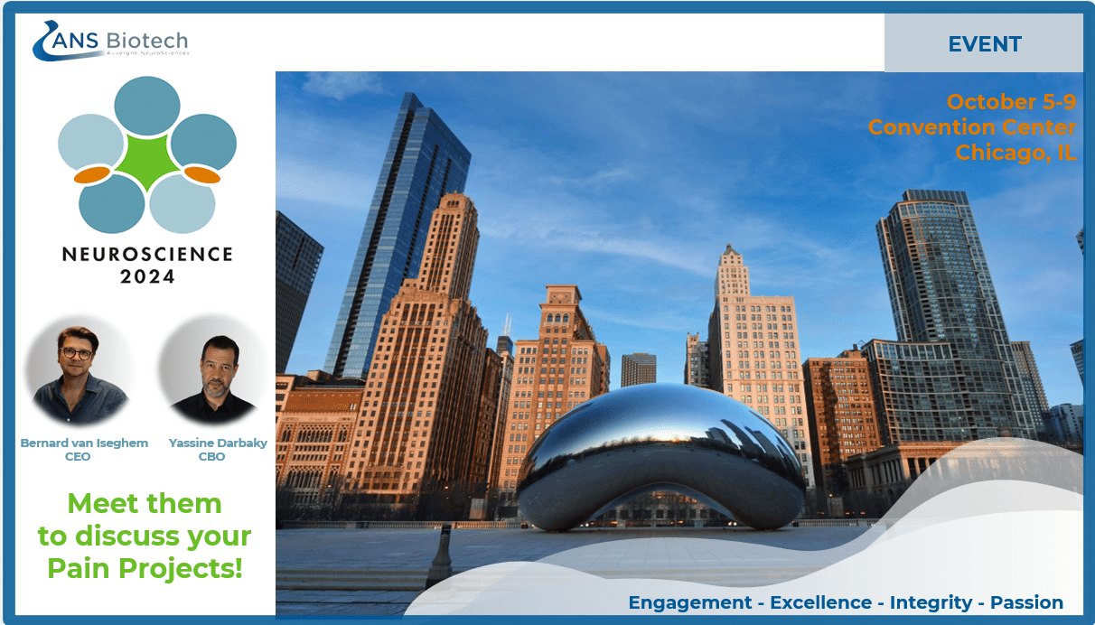 Join us at the SfN congress in Chicago! ANS Biotech